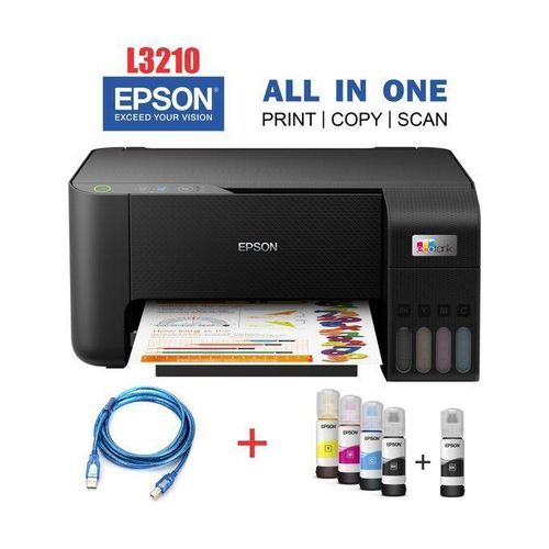 Epson EcoTank L3210 All-in-One Ink Tank Printer (Print, Scan, Copy)
